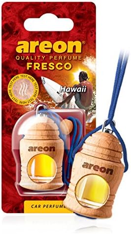 AREON Fresco FRTN13 Hanging Car and Home Air Freshener, Hawaii