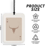 4 Pcs Western Car Air Fresheners for Women Western Car Accessories for Mirror Preppy Cowgirl Air Freshener Cars Decor for Home Bedroom