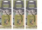 Yankee Candle Paper Car Jar Hanging Air Freshener Sage & Citrus Scent (Pack of 3)