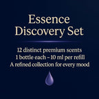 Car Air Freshener Refill Liquid Set of 12 x 10 ML - Smart Car Air Freshener Refill - Car Fragrance Refill - Car Diffuser Refill (Essence Discovery Set)