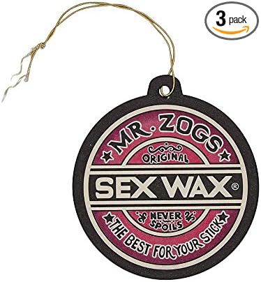 Sex Wax Strawberry Air Freshener 3 Pack