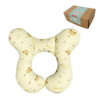 Baby Head Rest Pillow for Stroller Cartoon Neck Chin Support Pillows for Infants Toddler Neck Protection Cushion for Travelling, Music Bear