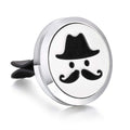 Regular Size (Moustache) stainless steel with 7 pads and 1 essential oil