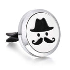 Regular Size (Moustache) stainless steel with 7 pads and 1 essential oil