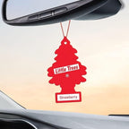 LITTLE TREES Car Air Freshener | Hanging Paper Tree for Home or Car | Strawberry | 24 Pack