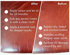 Skidmore’s Leather Cream: All-Natural, Non-Toxic Leather Conditioner, Made in USA Since 1984. Water Repellent Formula Restores Leather Couches, Car Seats, Boots, Shoes, Purses, Bags, Tack. 16 Oz