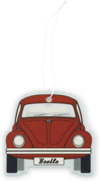 BRISA VW Collection Volkswagen Air Freshener, Room Freshener, Deodorizer for Cars Beetle Motif (Set of 2) (Red, Melon)