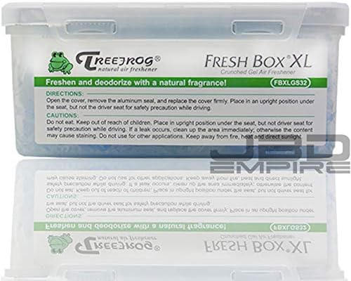 Treefrog Xtreme Fresh Box XL Air Freshener Scent Extra Large 400g - Black Squash/Blue Squash/Green Squash/White Peach/New Car (Green Squash)