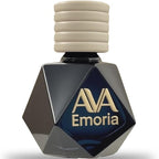 Emoria Luxury Car Air Freshener for Women – Hanging Car Diffuser with Vanilla, Peony & Pomegranate, Made with Premium Oils, Elegant Gift-Ready Packaging