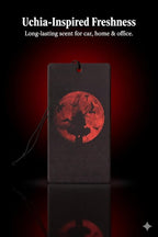PumpCar 2 pieces Uchiha Itachi Sasuke double-sided hanging Japanese anime vanilla car air freshener Cool anime hanging air fresheners for rearview mirror Car Interior Accessories Household gifts