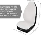 BIGCARJOB Customized Funny Universal Fit Auto Drive Car Seat Covers Durable Personality Saddle Blanket Put Your Image Here, 2Packs