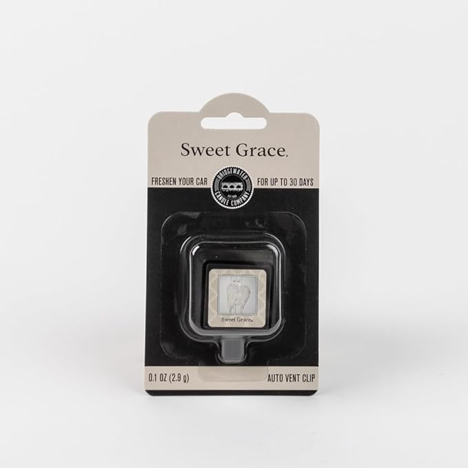 Bridgewater Candle Highly Fragranced Car Air Freshener Auto Vent Clip-Sweet Grace