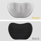 HOPON 2025 Upgrade Headrest Pillow for Tesla Model 3 Y S X,Car Neck Pillow with Breathable Fabric,Soft Pillow for Tesla,Memory Foam Tesla Accessories 1 Pack - Gray