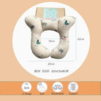 Baby Neck Pillows, Comfortable Baby Travel Head Neck Support for Car Seat Stroller Pushchair, Soft PP Cotton Travel Cushion for 0-2 Years Old Toddler Infant Newborn, Dogs