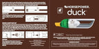 Horsepower Duck Compact Cordless Vacuum, Ultra-Powerful Upgraded Battery for Extra-Long Run Time, AS SEEN ON TV, Strong Suction, Easy to Store, Portable & Rechargeable. Home & Auto (Duck Basic)