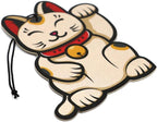 Car Air Freshener - Lucky Cat - New Car Scent - Hanging Paper