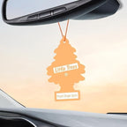 LITTLE TREES Car Air Freshener Hanging Tree Provides Long Lasting Scent for Auto & Home, Peach Ginger Spritz
