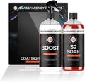 GlassParency Ceramic Coating Maintenance Kit | Safely Wash, Maintain, & Renew Ceramic Coatings | pH Neutral | Hydrophobic Shine