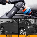 SPTA 29pcs Drill Buffing Pad Detail Polishing Pad Mix Size Kit with 5/8-11 Thread Backing pad & Adapters for Car Sanding, Polishing, Waxing (29Pcs Mini Polishing Pad Set2)
