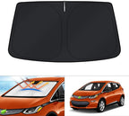 KUST Windshield Sun Shade for 2017-2025 2026 Chevrolet Bolt EV Hatchback Accessories (NOT for Chevy Bolt EUV) Window Sunshade Sun Visor Protector Foldable Blocks UV Rays Keep Car Cooler