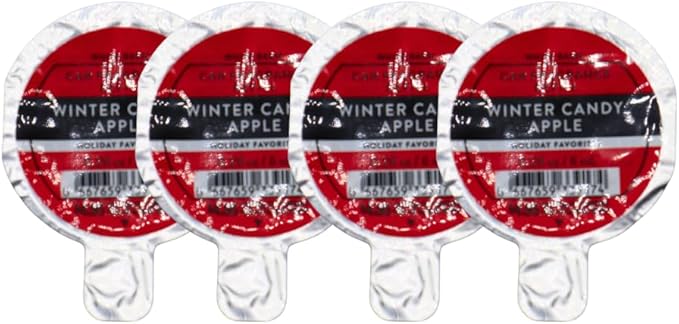 Bath & Body Works WINTER CANDY APPLE Car Fragrance Refill 0.2 fl oz - 4 pack