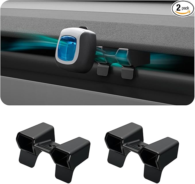 Spigen Air Freshener Adapter (2 Pack) for Tesla Model Y Juniper (Standard, Premium & Performance 2025/26) and Model 3 Highland (Standard, Premium & Performance 2024/25/26) (Air Freshener NOT Included)