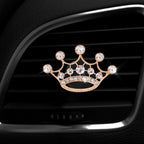 iplusmile Metal Car Air Vent Clip Air Freshener with Design Alloy Car Outlet Perfume Clip for Vehicle Interior Decoration 2.17X1.77X1.46 Inches