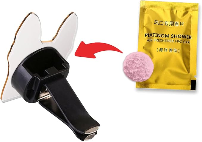 WIRESTER Fresh Scented Car Air Freshener Vent Clip, Decorative Accessories, Interior Decoration for Cars