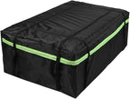 Car Roof Bag 425L/486L, Rooftop top Cargo Carrier Bag with Night Reflective Strip Universal Luggage Bag Storage Cube Bag for Travel Camping (L)