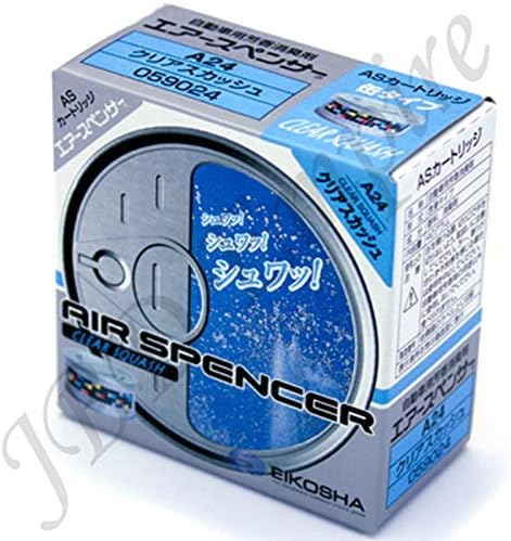Eikosha AIR Spencer [ Made in Japan ] CS-X3 CSX3 A/S AS Cartridge Freshener JDM ((A24) Clear Squash)