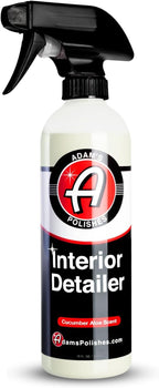 Adam's Polishes Interior Detailer 16 fl. oz (Cucumber Aloe) - Total Car Interior Cleaner, Protectant & Dressing | All Purpose Cleaner & Leather Conditioner | Vinyl, Dashboard, Screen, Seat Cleaner