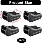 4Pcs Air Freshener Adapter Designed for 2017-2024 Tesla Model 3 and for 2020-2025 Model Y, Car Air Vent Clip, No Adhesive Needed, Tesla Accessories (Air Freshener Not Included)