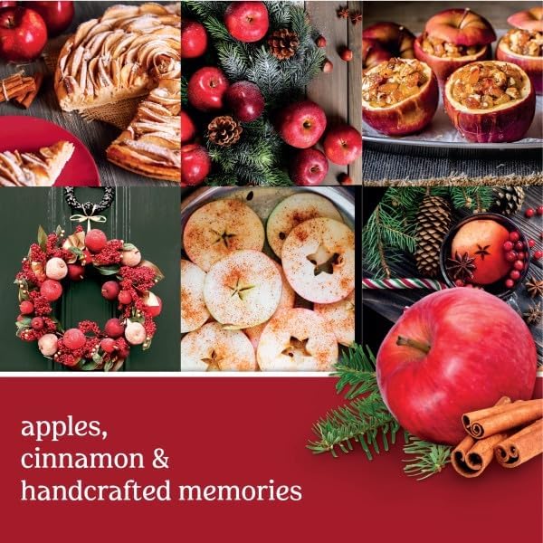 Yankee Candle Scent Plug Refill, Red Apple Wreath (Pack of 4)