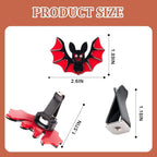 Cute Bat Air Freshener Vent Clip, 2PCS Car Vent Clips Decor, Air Diffuser Clips, Bat Car Interior Decor Accessories For Gifts