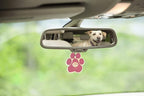 One Fur All Pet House Car Air Freshener - Vanilla Sandalwood/Vanilla Crème Brulee Pack of 4 - Pet-Friendly Air Freshener For Small Spaces & Car - Odor Eliminating Freshener