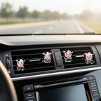 Cow Car Vent Clips Set, Cow Air Freshener Car Accessories for Women, Cows Dashboard Accessory, Farmhouse Cars Air Freshener Vent Clip, Gift for Cows Lovers
