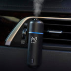 MYZI Car Air Freshener Diffuser, Waterless Diffuser Car Essential Oil Diffuser with 6 Refill Scents, Car Diffuser Air Freshener Car Fragrance Diffuser
