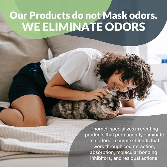 Odorcide Cat Odor-Off Fresh Scent Concentrate Pet Smell Odor Eliminator Bundle – Cat Odor Eliminator Concentrate for Pet Urine Odor, Tomcat Spray for Cat Urine Smell, Feces on Carpet & Litter Boxes