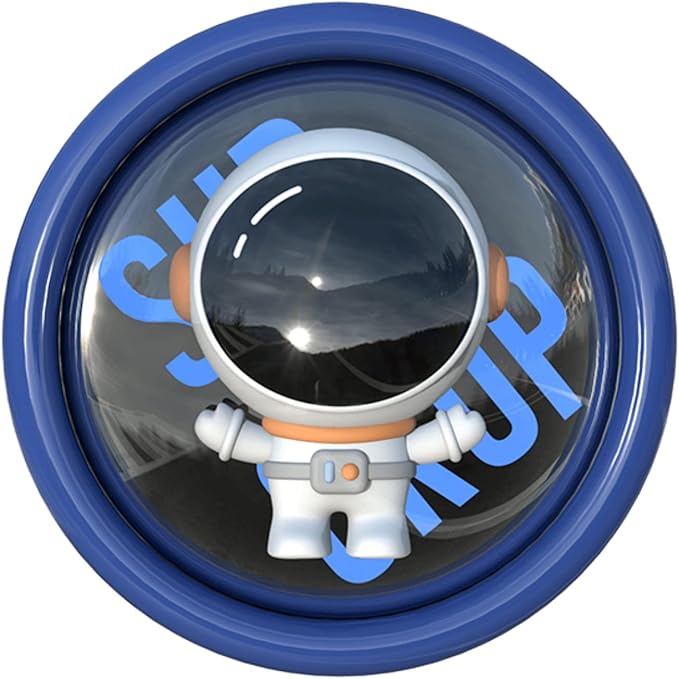 DAYUJIAN Cartoon Car Air Fresheners Astronaut Automotive Air Outlet Cute Car Diffuser Creative Glowable Car Perfume Decoration Aromatherapy Ornament Car Vent Accessories