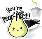 Cute Car Air Freshener Clips Pear Car Vent Clips Pear Cars Scents Cologne Air Conditioner Clip Auto Vent Interior Decoration Cars Accessories Pears Gifts for Men Women,Friends