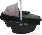 Little Unicorn Winter Car Seat Cover | Premium Insulated Fabric | Universal Fit & Easy to Install | Travel Bag Included (Dark Green)