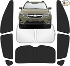 Car Window Shades Intended for Subaru Crosstrek 2013-2017, Privacy Window Covers 8PCS for Side, Rear & Windshield, Car Shield Sunshade for Privacy Protection, Heat Blocking, Camping and Parking