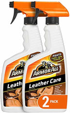 Armor All Car Leather Care Spray, Leather Cleaner and Protectant for Cars, Trucks and Motorcycles, Includes 2 Bottles, 16 Fl Oz Each