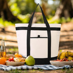 mosago Insulated Cooler Tote Bags, DIY Your Creative Designs, The Tote Transforms from Grocery Runs to Weekend Adventures, Large Leak Proof Food Delivery Bag Frozen/Thermal Foods, Collapsible