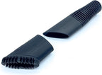 Buff Brite Fur Remover PRO II (2.0) with Fang Adapter - Dog and Cat Grooming Tool, Vacuum Attachment for Pet Hair Removal