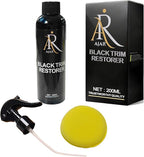 Plastic & Tire Trim Restorer – Shine & Protect Faded Car Trim – Conceals Scratches, UV Resistant, Lasts 8+ Months – 6.7 Fl Oz