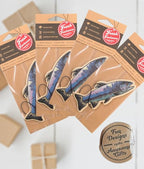 Outdoor Adventure Car Air Freshener 4 Pack Scented With Premium Oils By Fresh Fresheners (Trout)