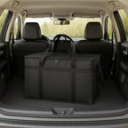 Bodaon Large 2-Pack Insulated Food Delivery Bag With Hard Bottom, XXXL Grocery Shopping/Catering/Bags, Rideshare Delivery Bag, Cold/Hot Styrofoam Carrier for Travel/Car