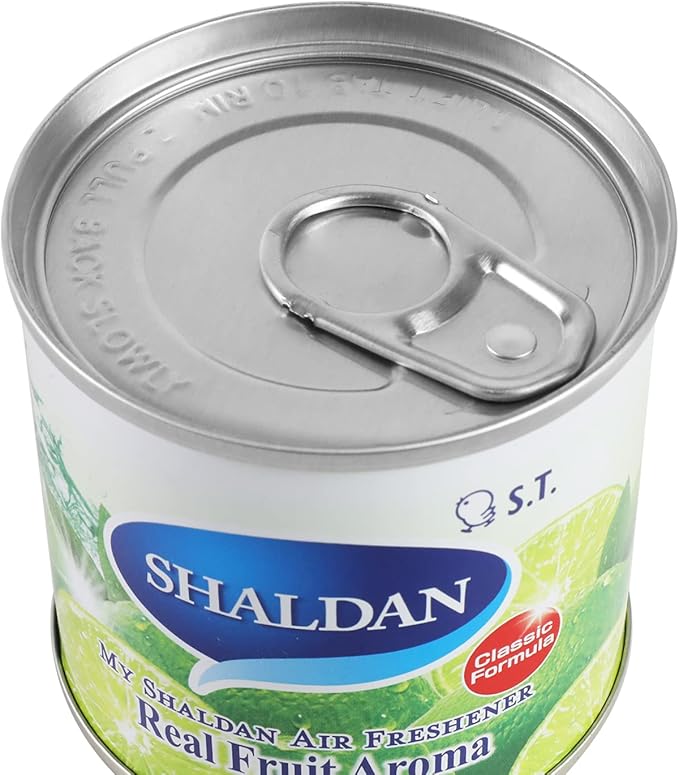 My Shaldan Japanese Room/Car Limonene Gel Natural Air Freshener Cans, Lemon Scent, 80g
