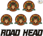 Road Head Car Air Fresheners - Bofa Deez Nutz - Banana Nut Bread Scented 5-Pack